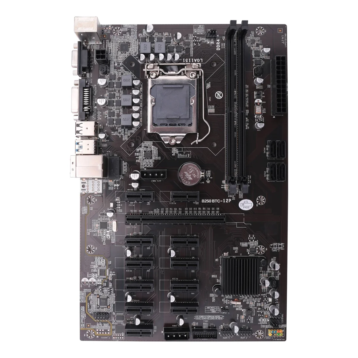 

Для Asus B250 MINING EXPERT 12 PCIE Mining Rig BTC ETH, материнская плата для майнинга LGA1151 USB3.0 SATA3 для Intel B250 B250M DDR4