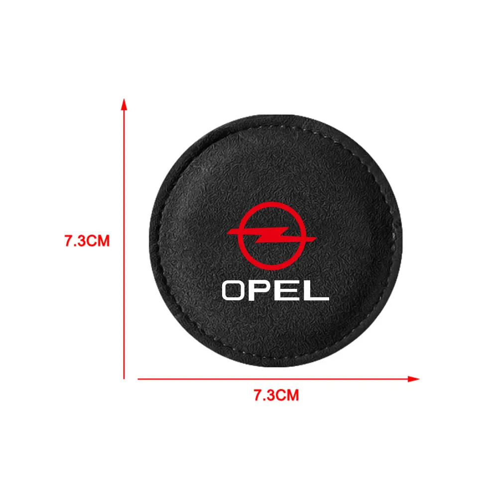오펠 자피라 B, 코르사 D, 인시그니아, 모카 차량용 컵홀더 패드, 논슬립 매트, 자동차 엠블럼 장식 액세서리, 휠 허브캡