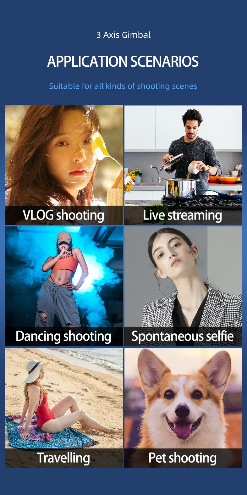 3-achsen Gimbal Für Smartphones Mit Gesichtsverfolgung_voghion.com