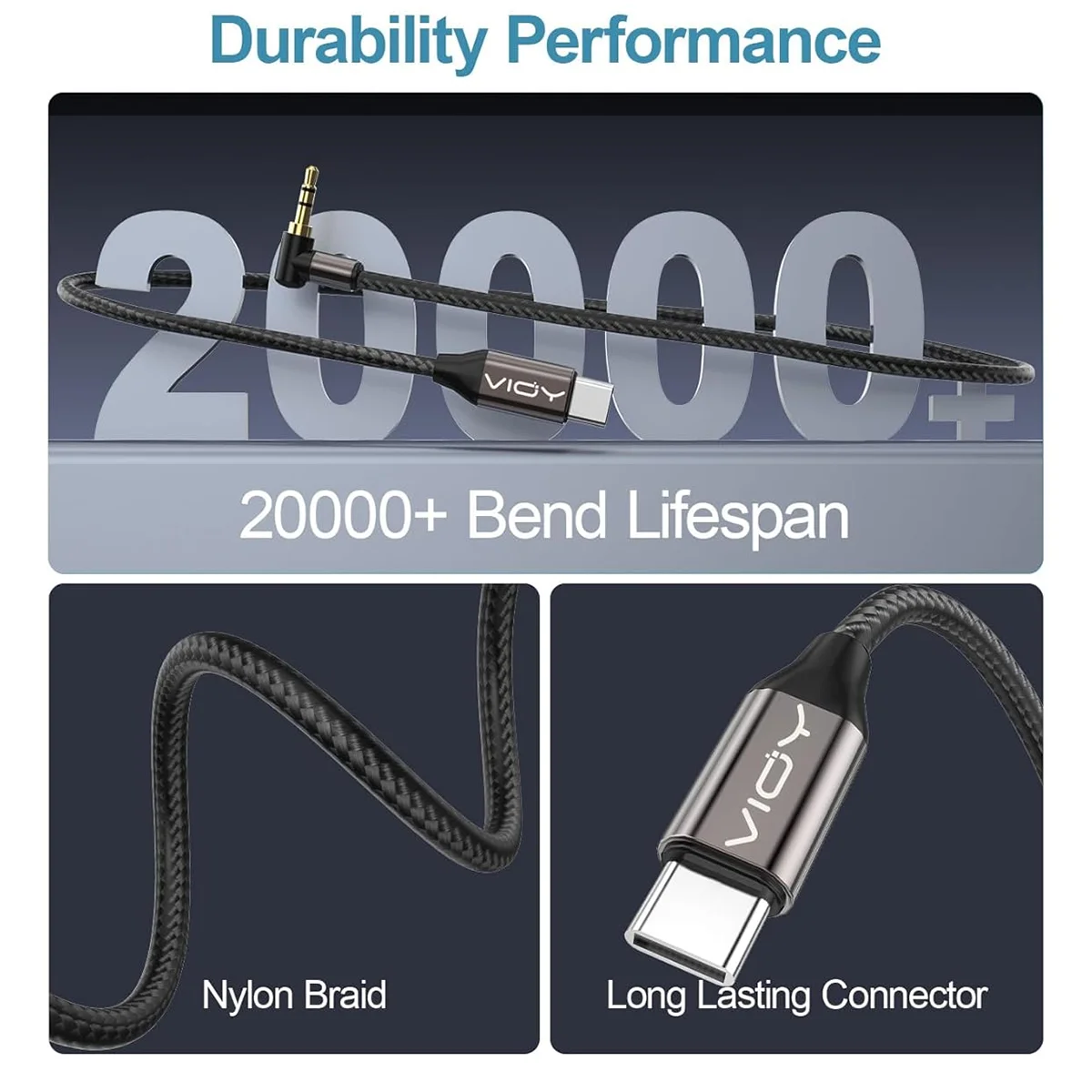 Premium USB-C to 3.5mm Audio Adapter Cable