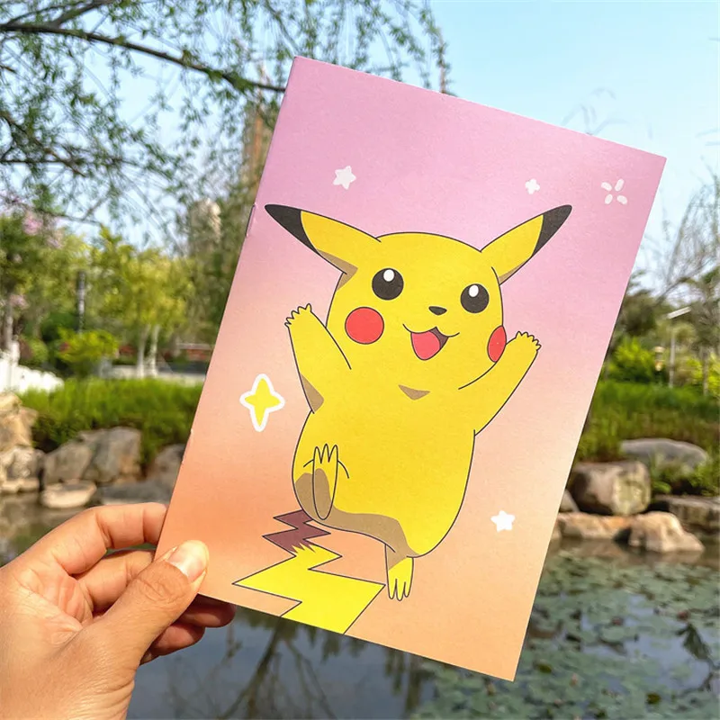 Pokemon A5 16 Pages Classeur Agenda Planner Notebook Diary Weekly Planner Goal Habit Pikachu Notebook School Stationery Officer venom toys