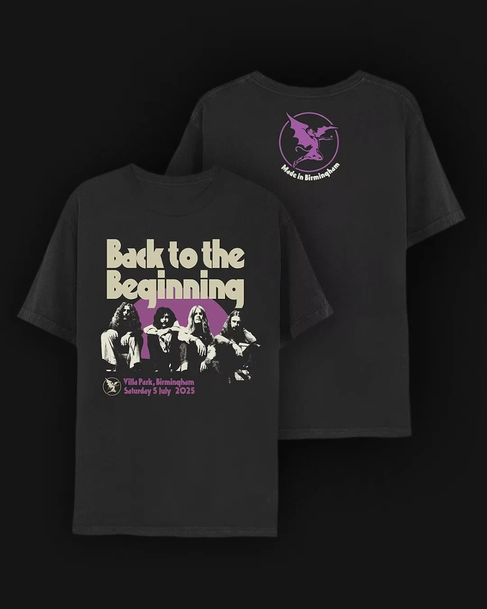 Black Sabbath and Ozzy Osbourne Back To The Beginning Merch Event