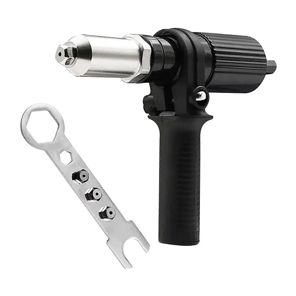 

Stainless Steel Pop Rivet Gun Tool Professional Universal Durable Drill Attachment Cordless Riveter Adapter