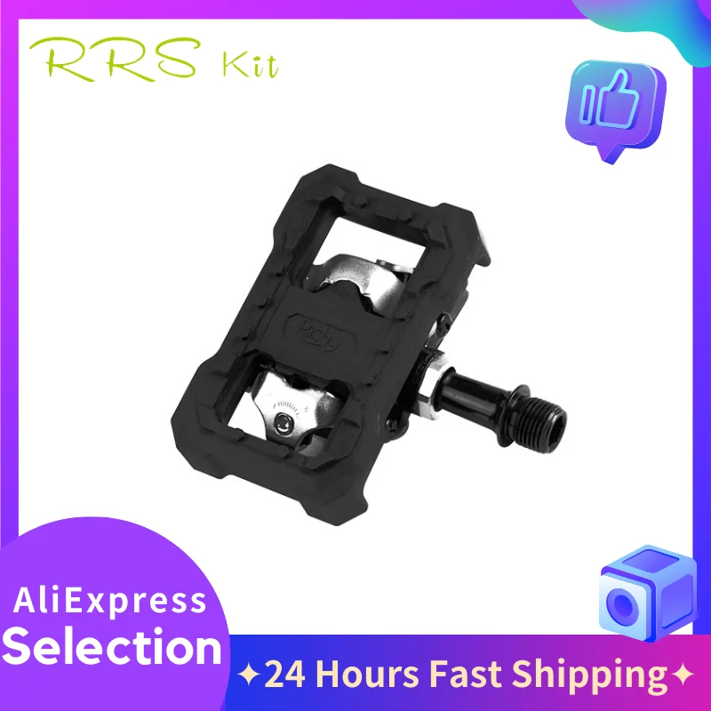 SM-PD22 클립 없는 페달 SPD 클리트 플랫 페달 M520 M540 M8000 M9000 MTB 산악 자전거 