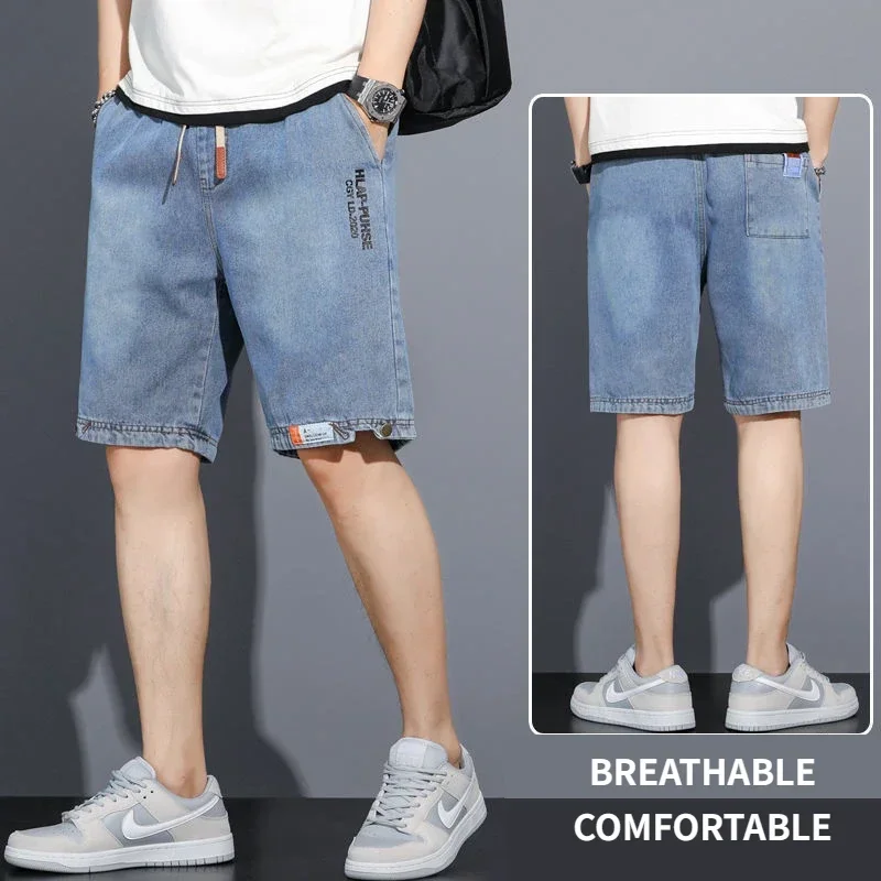 Man Open Crotch Hidden Zipper Pants Sexy Shorts Gay Jeans Knee Length Pocket Crotchess Trousers Short Clubwear Summer Costume
