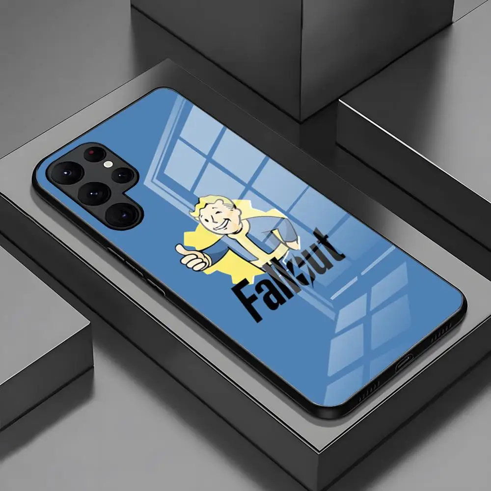 Premium Fallout-Themed Glass Phone Case with Enhanced Durability