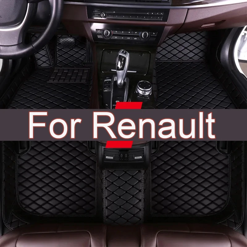 

Car Floor Mats For Renault Captur Koleos Fluence Arkana Duster Laguna Zoe Pulse Clio Latitude Scénic Twingo Car Accessories