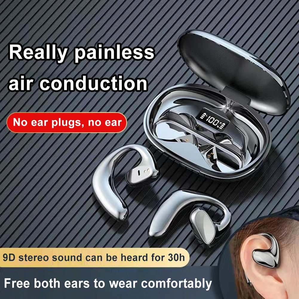 Intelligent AI Translator Earphones Real Time AI Voice Translator Earbuds 144 Languages Support Wireless Headphones for Travel