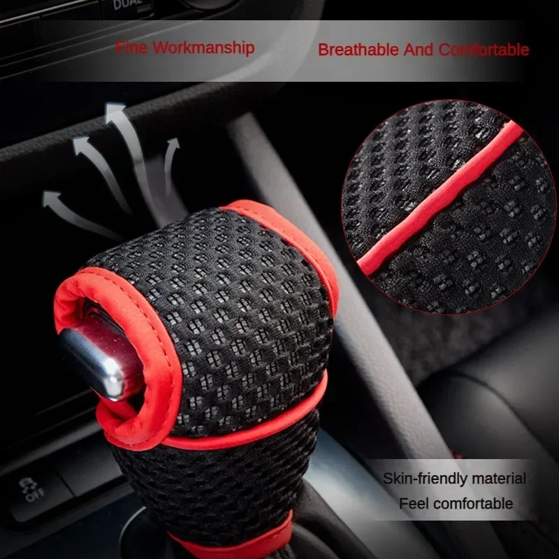 Car Shift Knob Cover Gear Shift Non Slip Grip Handle Protective Covers Universal Automatic Car Interior Accessories,gear shift knob cover,gear shift cover,shift lever knob cover,shift knob cover