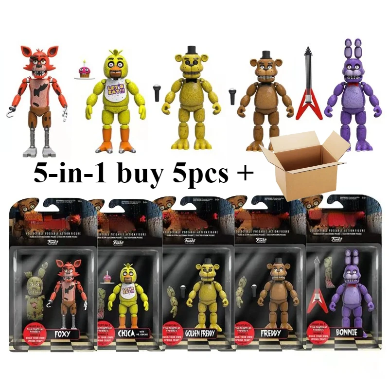 Freddy's Midnight Bear Harem: Articulated Game Peripheral Figurine