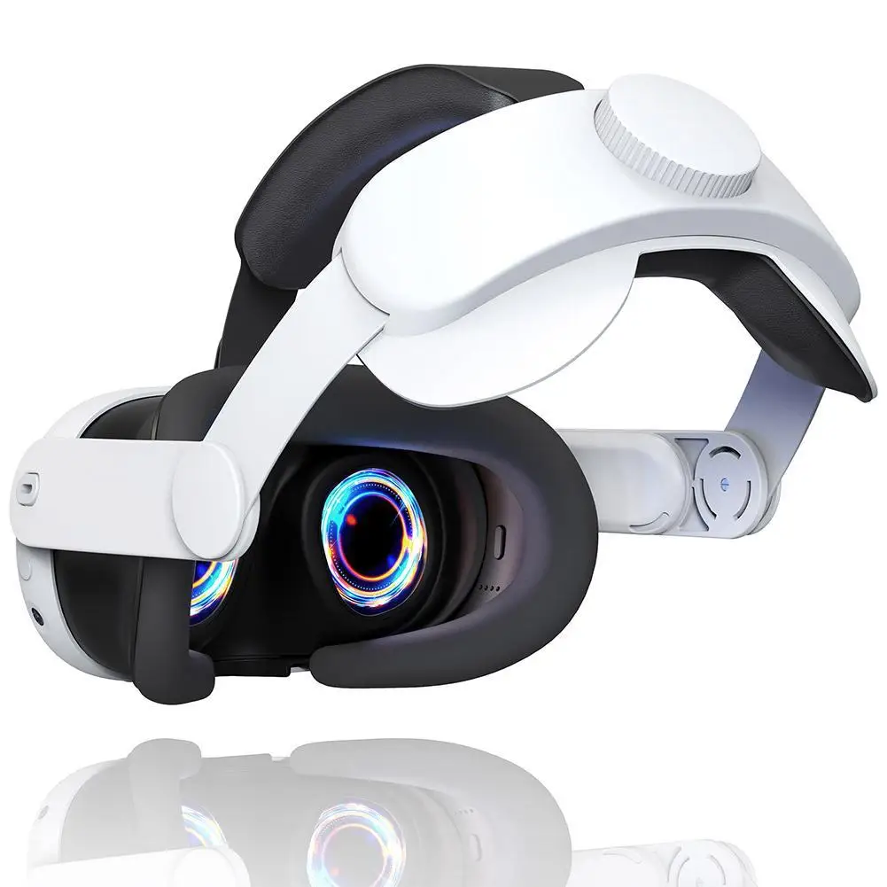 

Adjustable Head Band Reduce Head Pressure For Meta Quest 3 VR Headset Elite Strap Enhanced Support VR Accessories