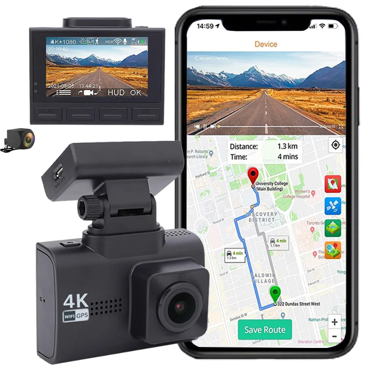 ROVE R2-4K WiFi GPS Dashcam Full Review 