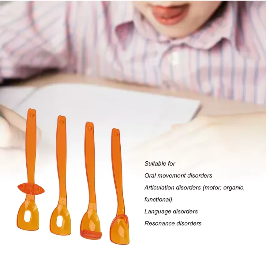 1Set Tongue Muscle Trainer Portable Oral Lips Muscle Exerciser Recovery Tongue Training Tool for Dysarthria Muscle Training
