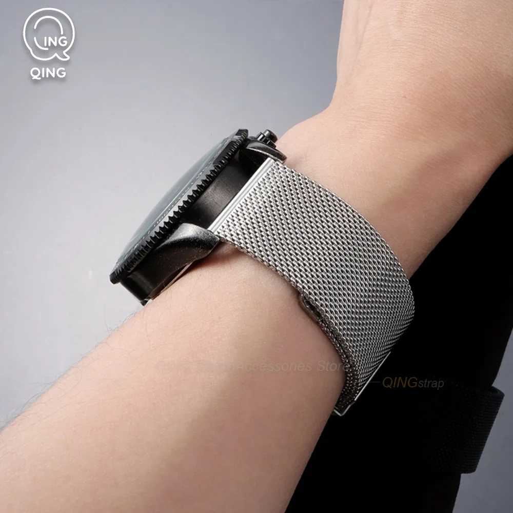 Universal Mesh Milanese Quick Release Watch Strap - Sleek and Stylish Bracelet