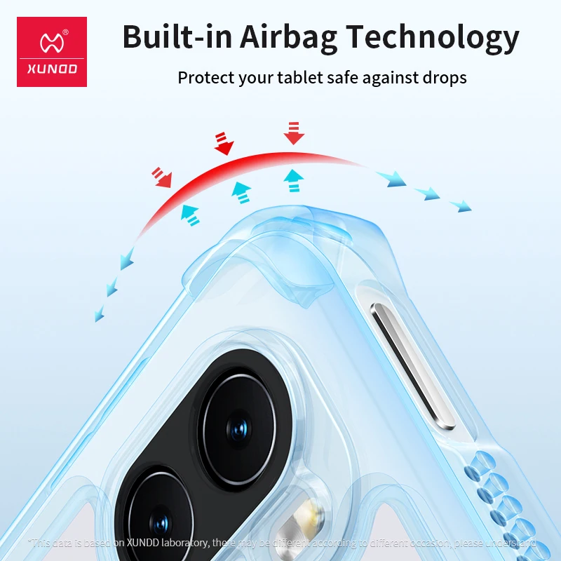 Xundd-capa Bumper Tablet à Prova de Choque Suporte para Xiaomi mi Pad Pro - Imagem 6