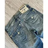 American 2025 new style Retro High Waist Straight Leg Embroidered Wide Leg Pants Harajuku couple Wear Embroidered Casual Jeans 6