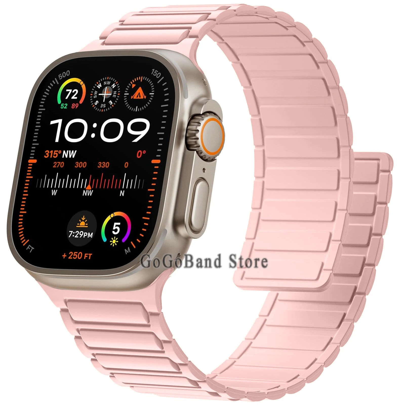 Sport Silicone Magnetic Strap Bracelet