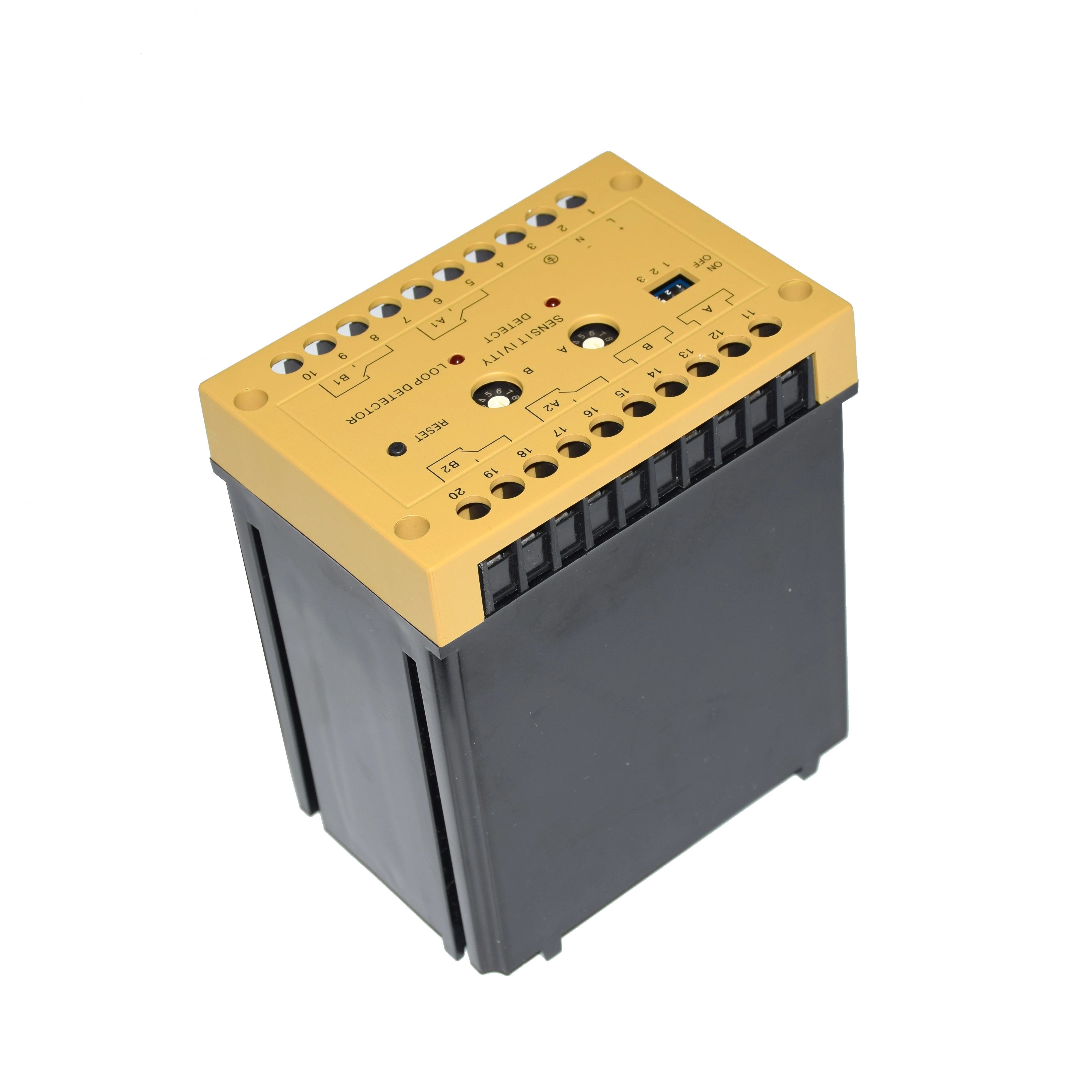 Dual Vehicle Loop Detector DLD-600 Adjustable Sensitivity 110v.220 V Dual Relay Output used to activate vehicle barriers
