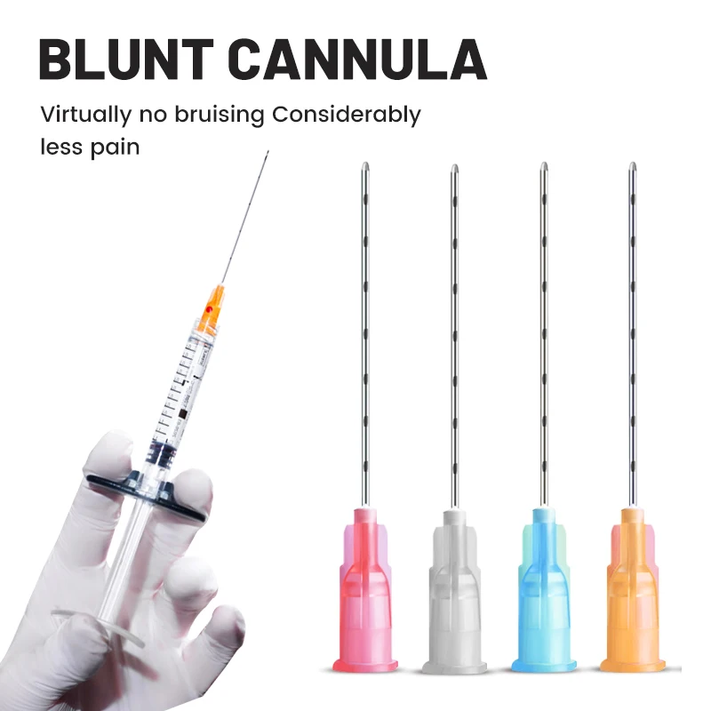 High Quality Korea Fine Micro Blunt Needle Canula 14G 90MM Blunt Tip Cannula Needle For Filler Hyaluronic