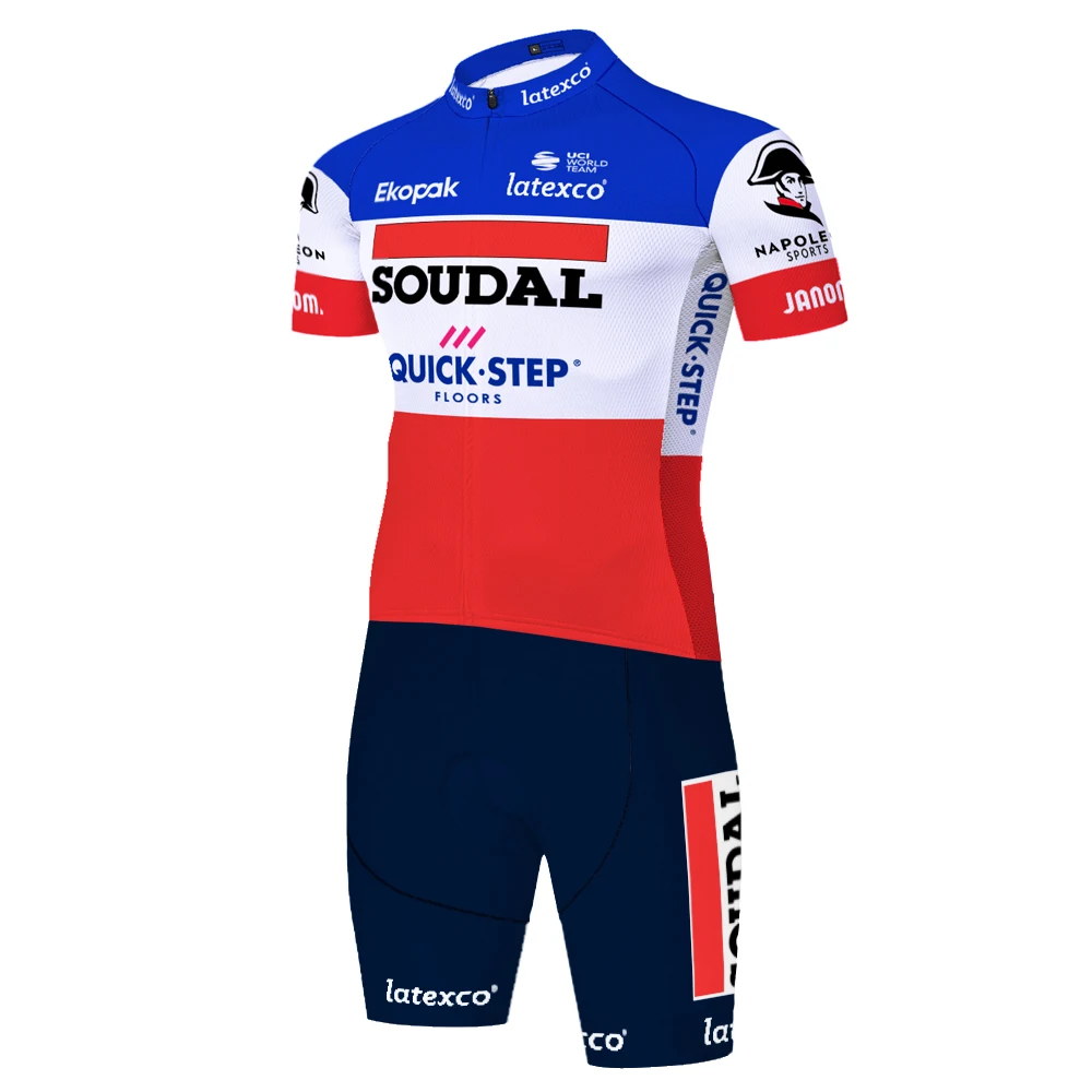 quick step cycling skinsuit Cycling Clothing triathlon one piece Bodysuit roupa ciclismo Bike Clothing tenue cycliste homme