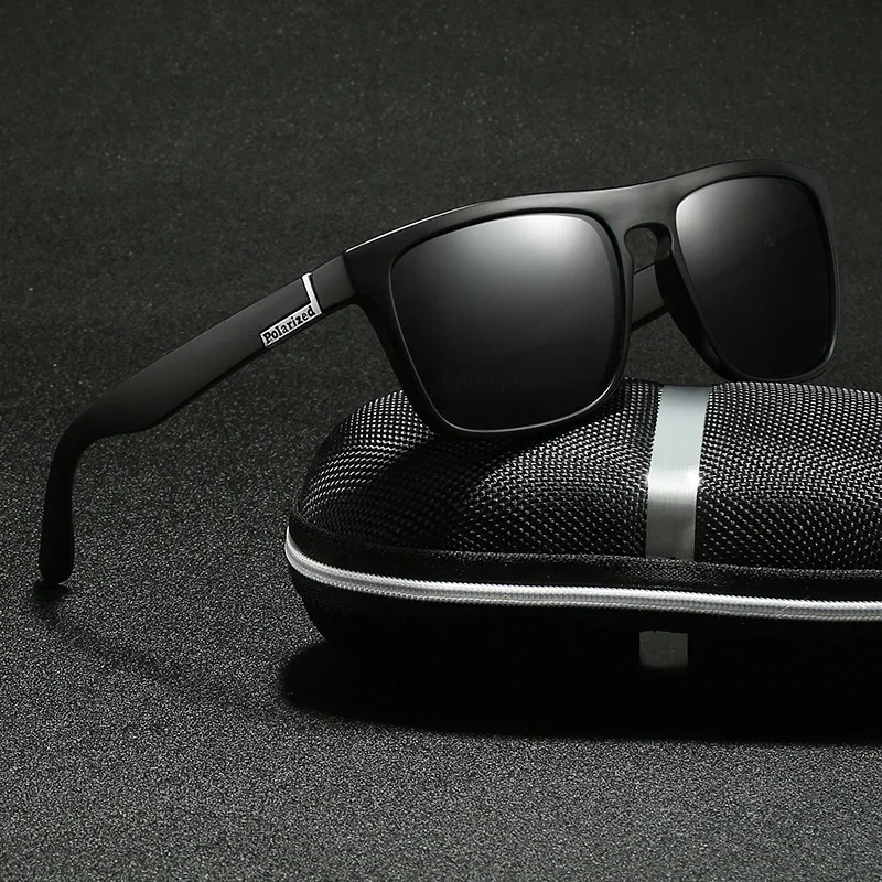 Men Women Polarized Sunglasses Luxury Brand Designer Vintage Square Sport Sun Glasses Fashionable Driving Fishing UV400 Eyewear