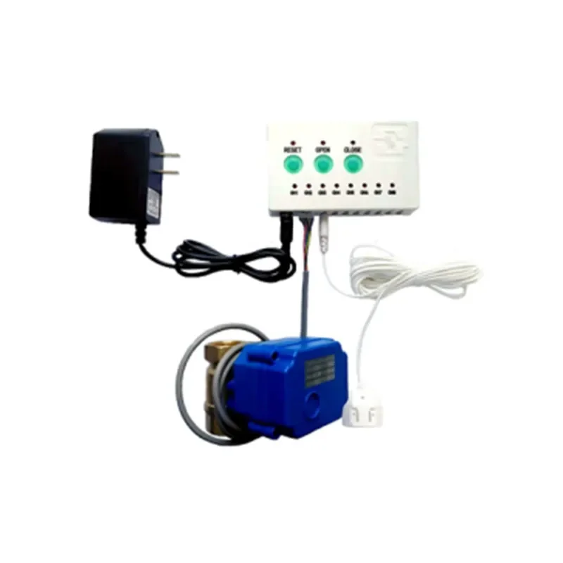 

Long distance Water Leak Alarm detector DC5V AC220V quick close DN8 DN32 with CWX-15N Valve