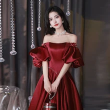 bridesmaid dresses red wine – Compra bridesmaid dresses red wine con envío  gratis en AliExpress version