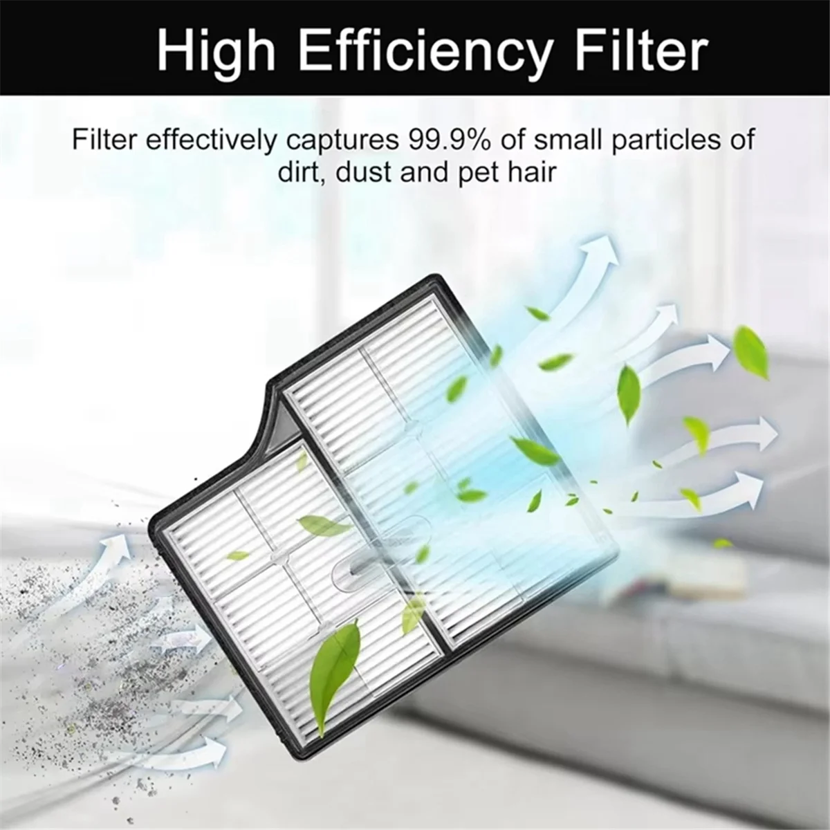 XMLX Replacement Filter for G30/Saros 10 Robot Vacuum Cleaner Filter Accessories