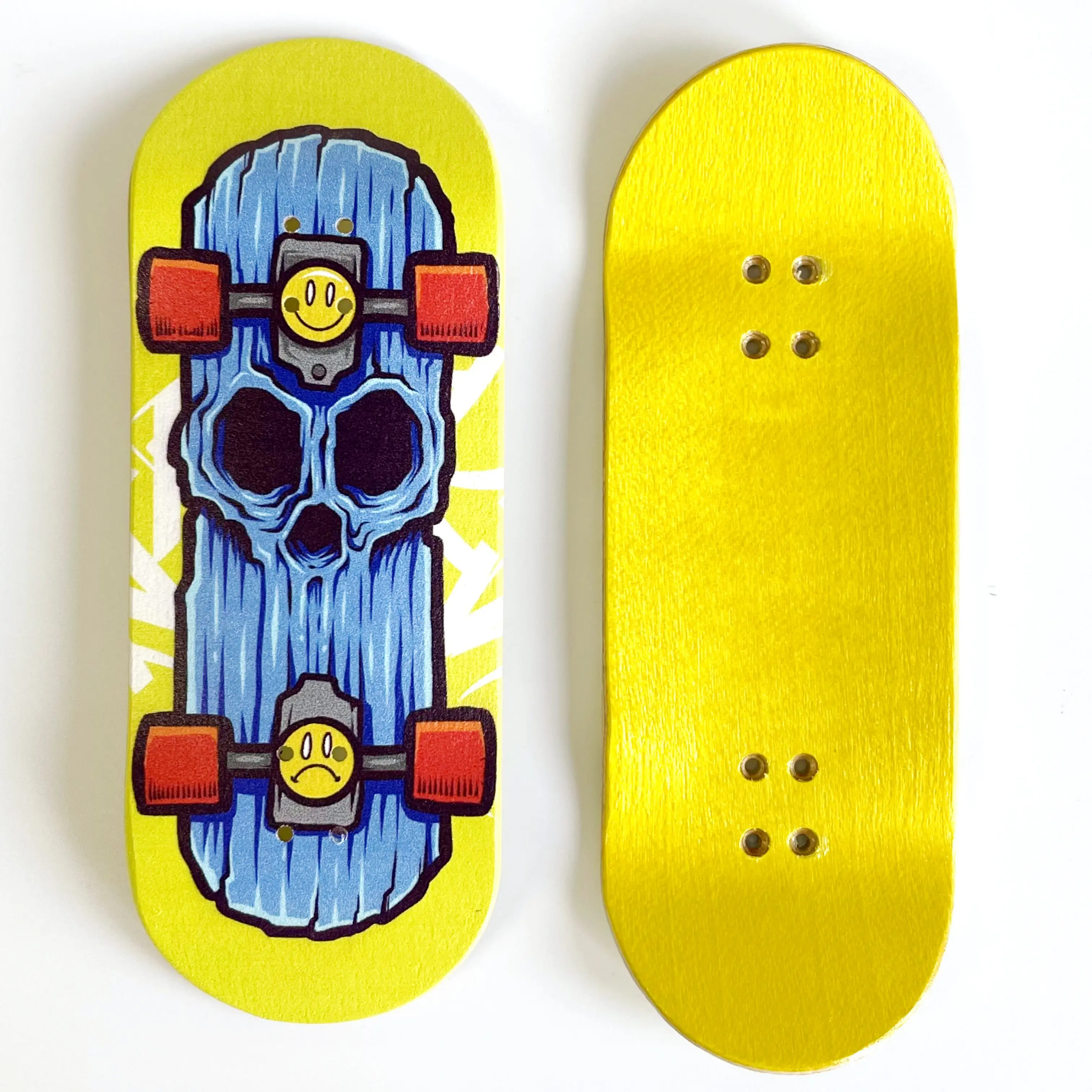 Pro Wooden Fingerboard Deck with New Graphic Design - 36mm