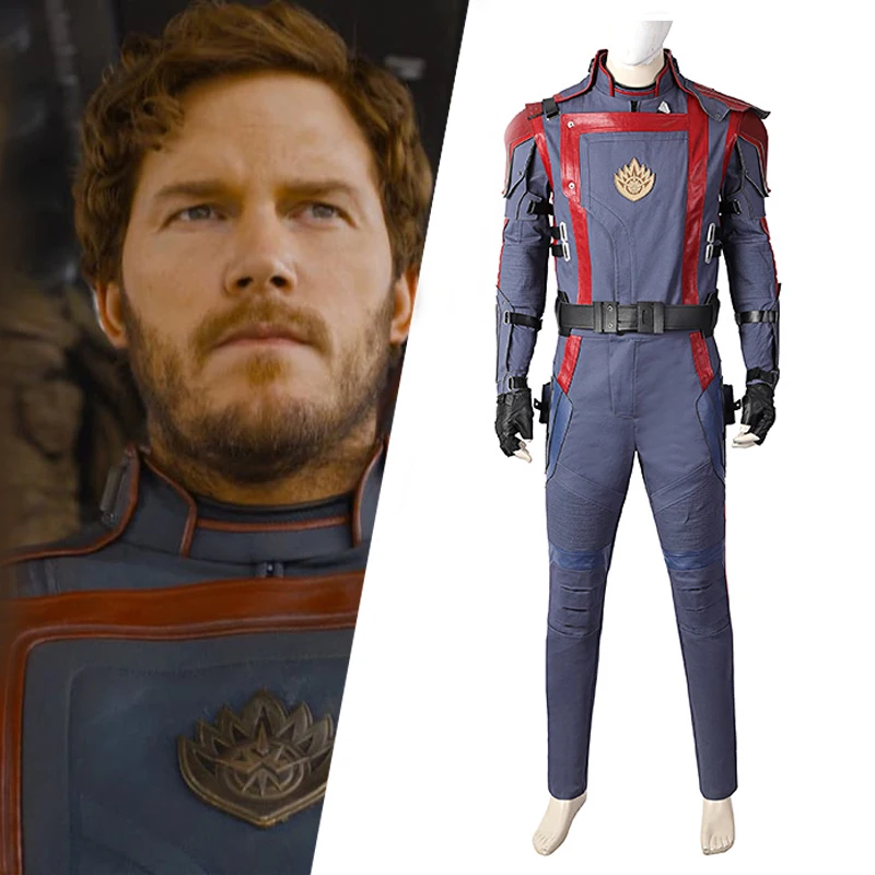 

Star Lord Cosplay Costume Guardians Galaxy Peter Jason Quill Nebula Rocket Uniform Suit Adult Super Hero Costumes