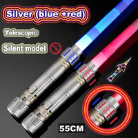 RGB Lightsaber 80cm Laser Sword Toys Light Saber 7 Colors Change Kids Telescopic Force FX FOC Blaster Toys Jedi Sword Boys Gift 1