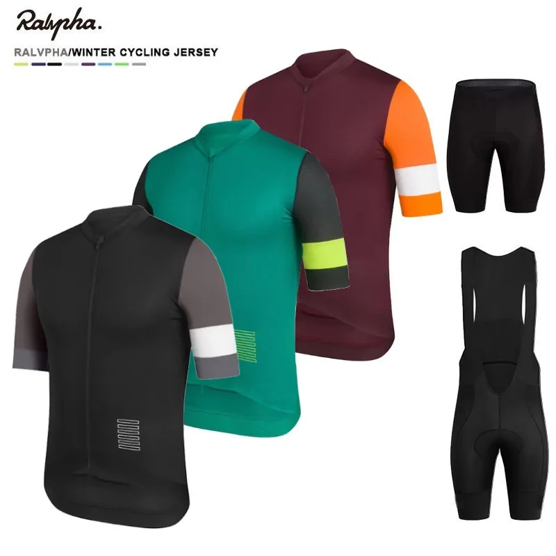 

2023 летний комплект велосипедных Джерси Rapha дышащая велосипедная Спортивная одежда для гонок ropa ciclismo мужская одежда с коротким рукавом для г...