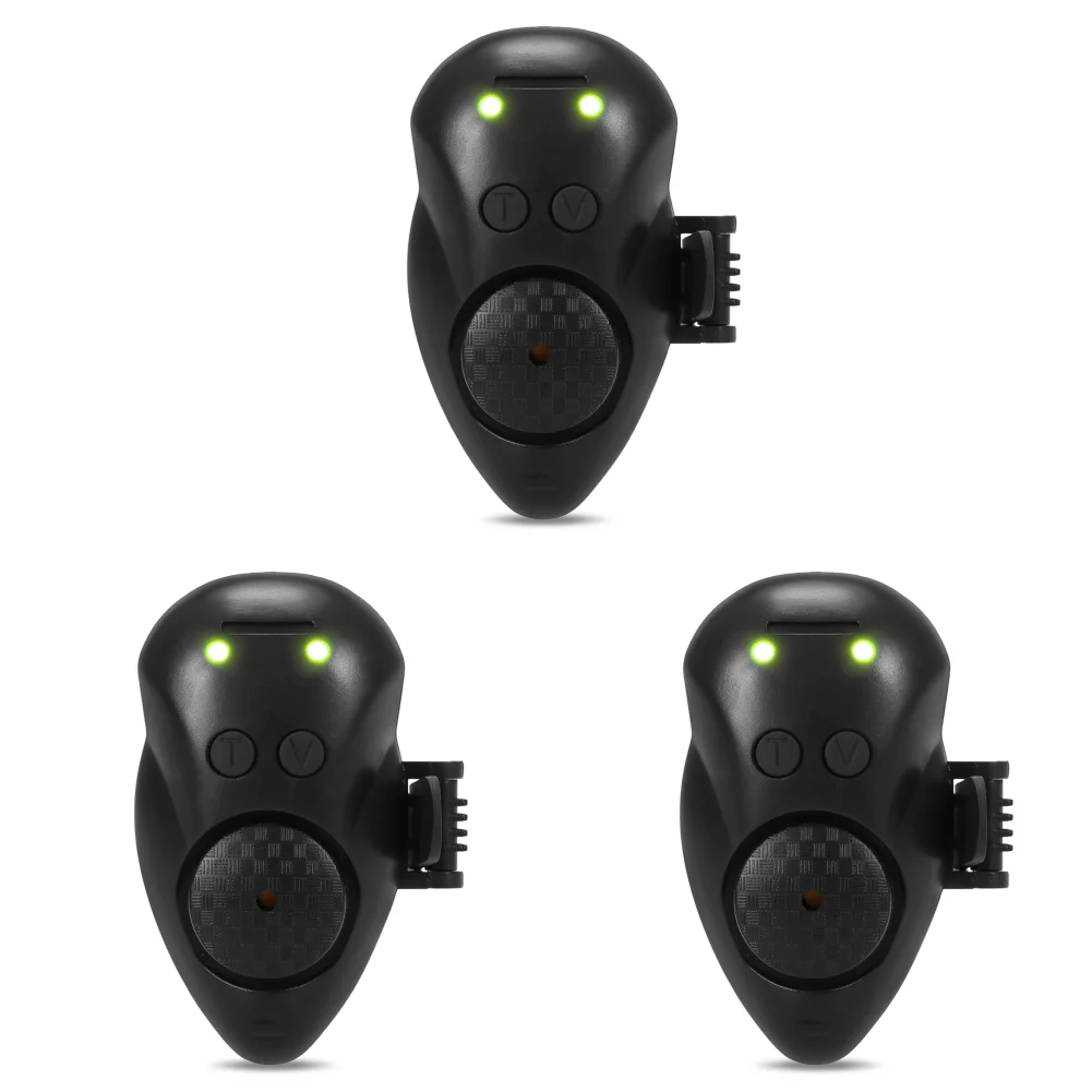 4 Pack Vissen Beet Alarm, Gevoelige Elektronische Vis Alarmen Indicator Sound Bite Alert Bell Met Led Lights Visbellen Clip Op Hengel 4 Pack Vissen Beet Alarm, Gevoelige Elektronische Vis Alarmen Indicator Sound Bite Alert Bell Met Led Lights Visbellen Clip Op Hengel