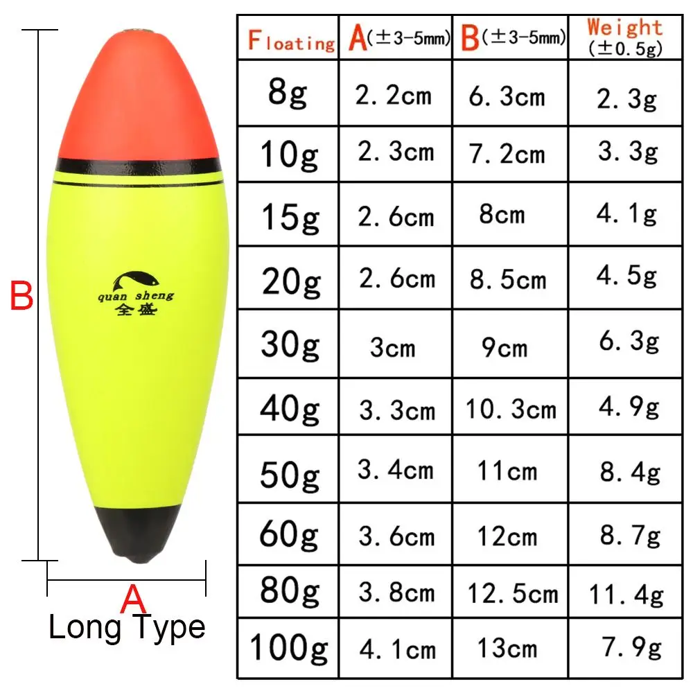 Fishing Float High quality EVA elastic material 40g buoyancy Sea Fish Float Fishing Tackle