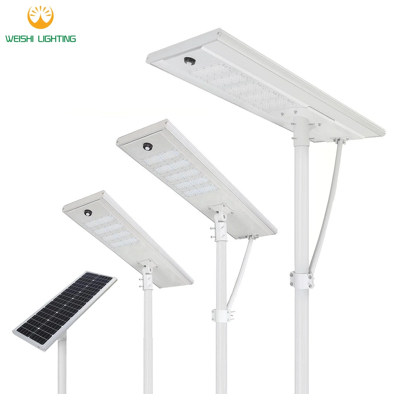 

Solar Street Light Outdoor IP65 50w 60w 80w 90w 100w Integrated LED all in one