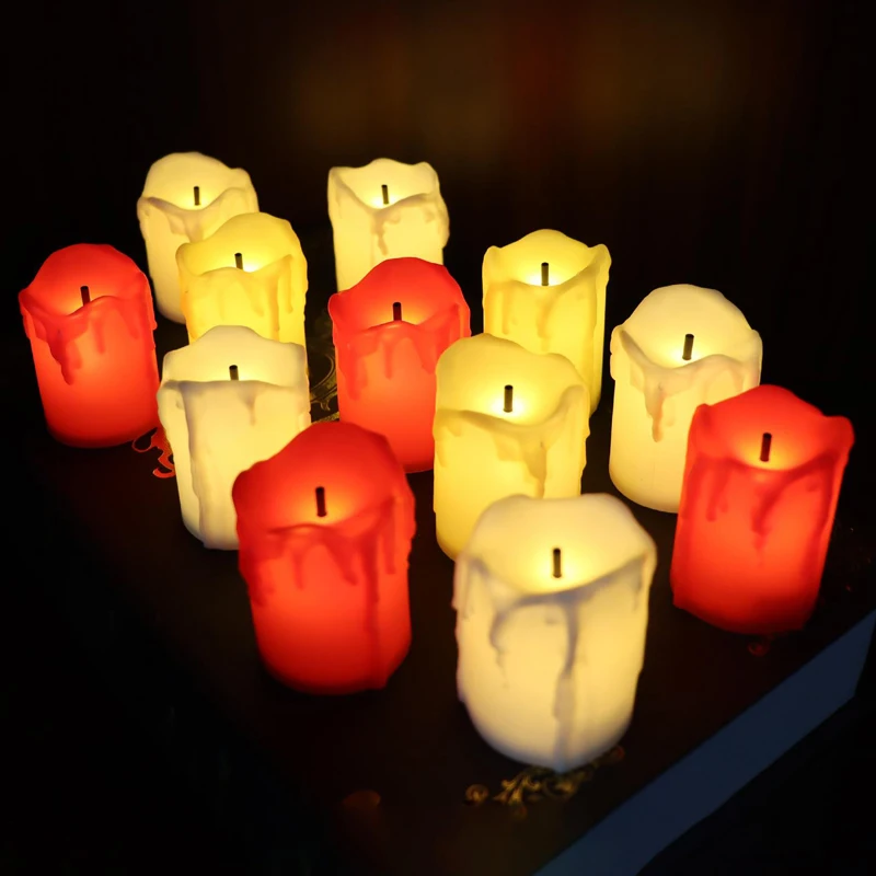 Candles Batteries Led Electric Candles Tealight Lamp Electronic Candle Led Candles Led