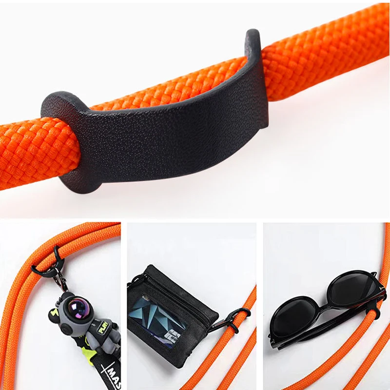 Phone Lanyard 150CM Length Phone Lanyard Adjustable Detachable Neck Cord Outdoor Universal Crossbody Strap Card Clip for Mobile Phone Case