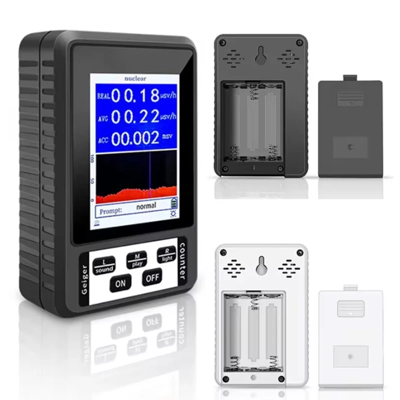 Portable Geiger Counter Nuclear Radiation Detector Personal Dosimeter Marble Tester X-Ray Radiation Dosimeter XR-1