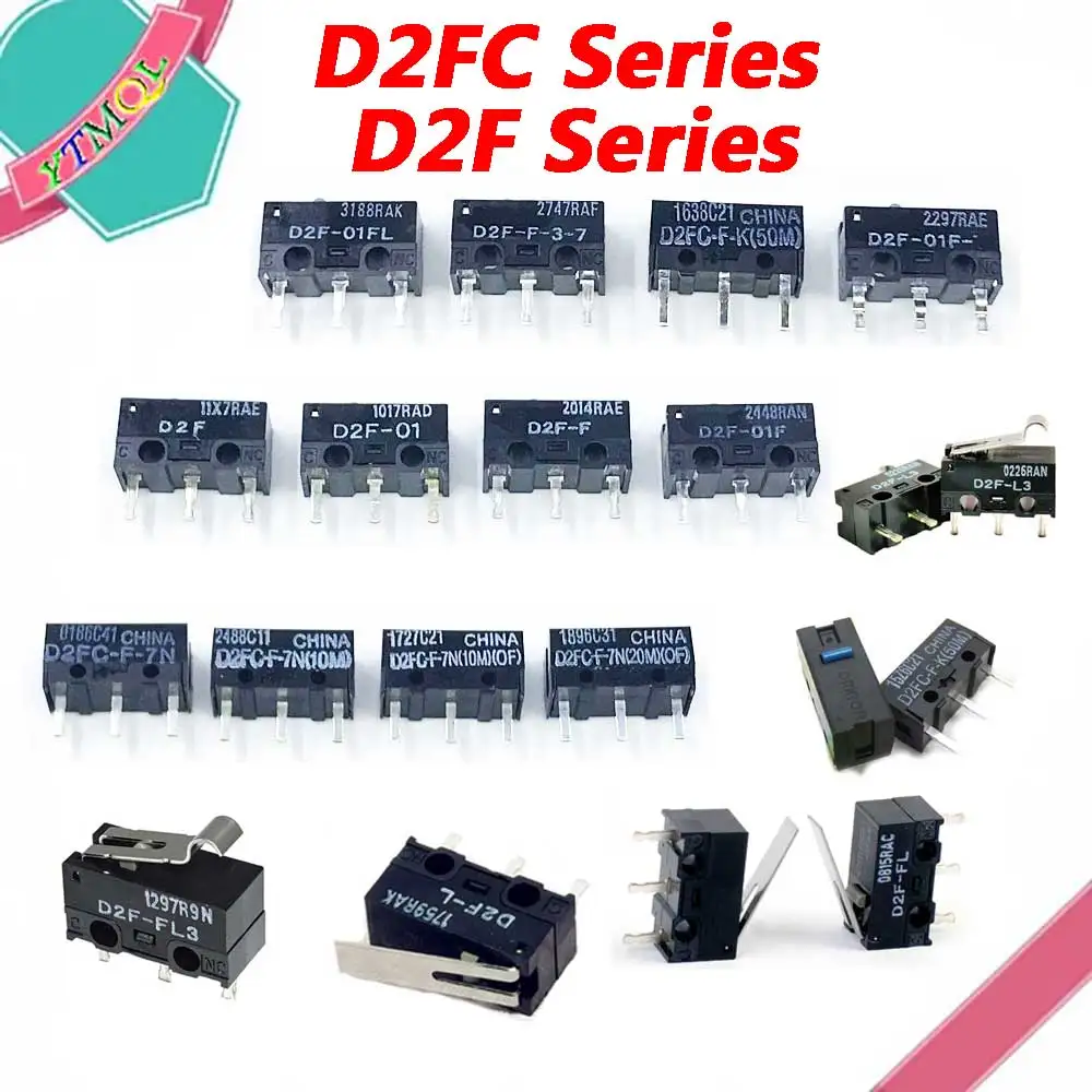 

5Pcs mouse micro switch D2FC-F-7N 10m 20m OF D2FC-F-K(50M) D2F D2F-F D2F-01 D2F-01L D2F-01FL D2F-01F-T D2F-F-3-7 D2FC-FL-NH