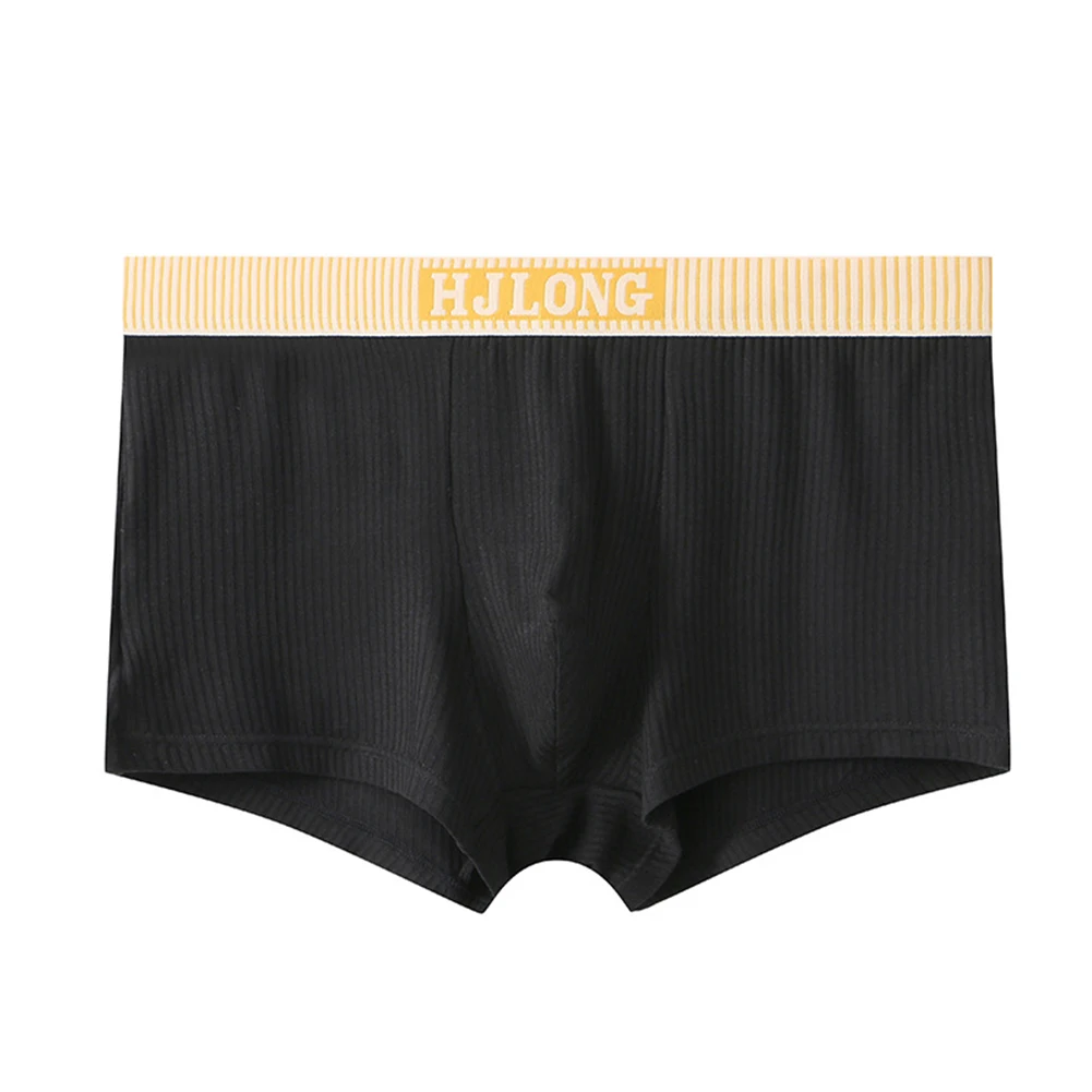 

Men Casual Loose Boxer Briefs Convex Pouch Underpants Comfortable Soft Underwear Breathable Sweat Shorts Middle Waist Panties