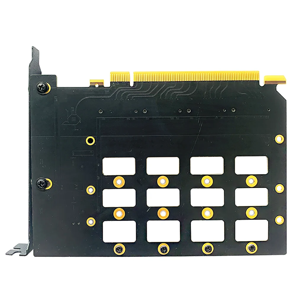 Mページ② カート PCI-E 4.0 4x4 から M.2 4 ベイ拡張カード M.2 NVMe ソリッド