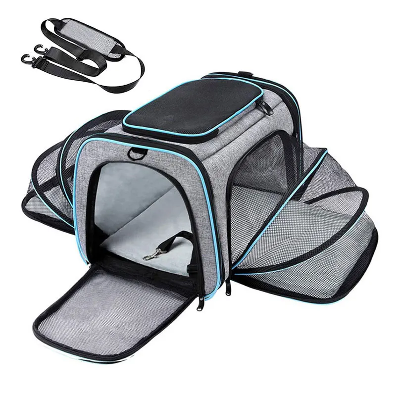 Sac à Dos Pliable et Respirant pour Animaux de Compagnie, Accessoire de Transport pour Chat et Chien 1