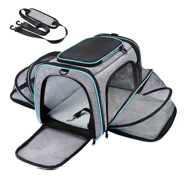 Sac à Dos Pliable et Respirant pour Animaux de Compagnie, Accessoire de Transport pour Chat et Chien 1