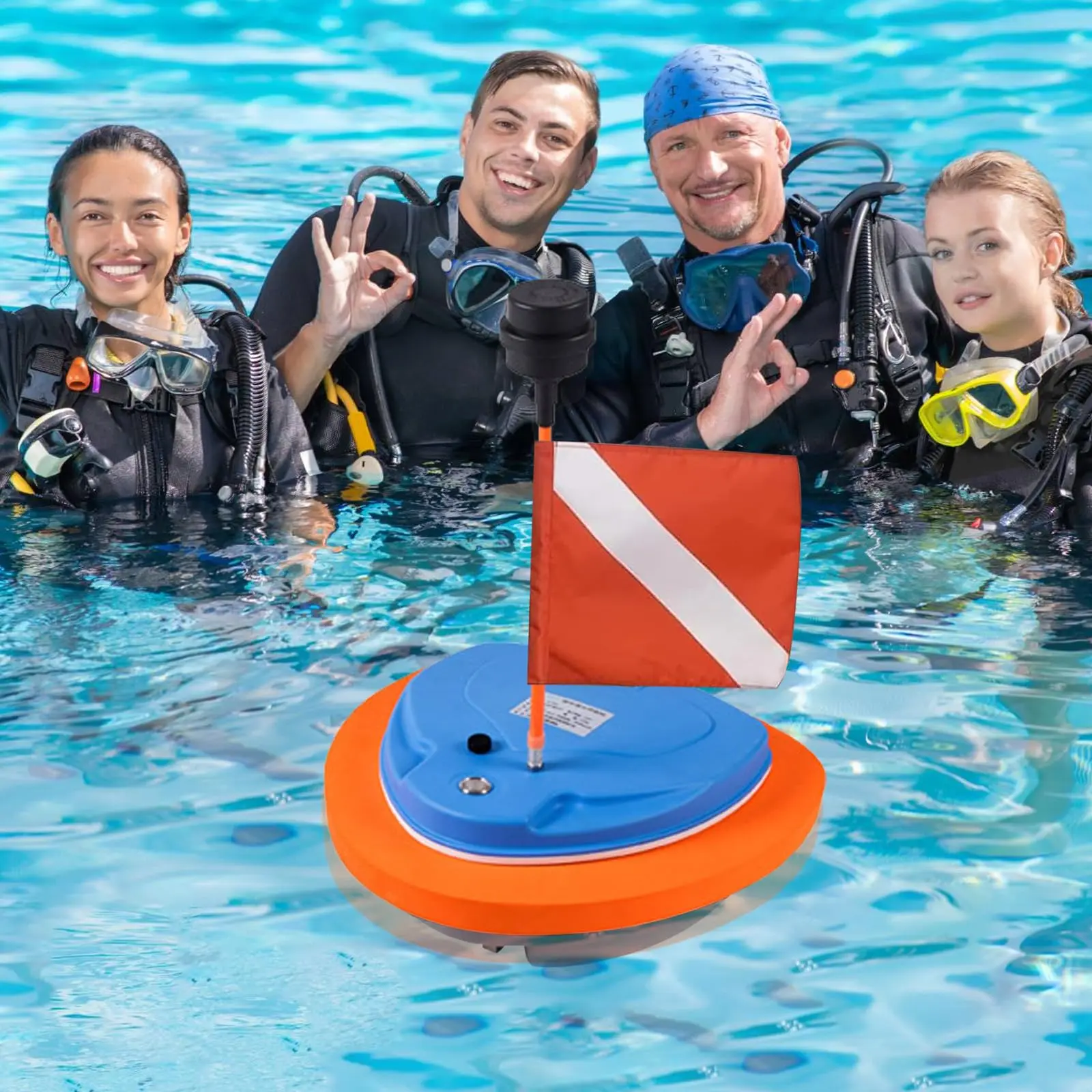 Scuba Diving Ventilator System, with Mask Mount, Diving Equipment Diving Floatin