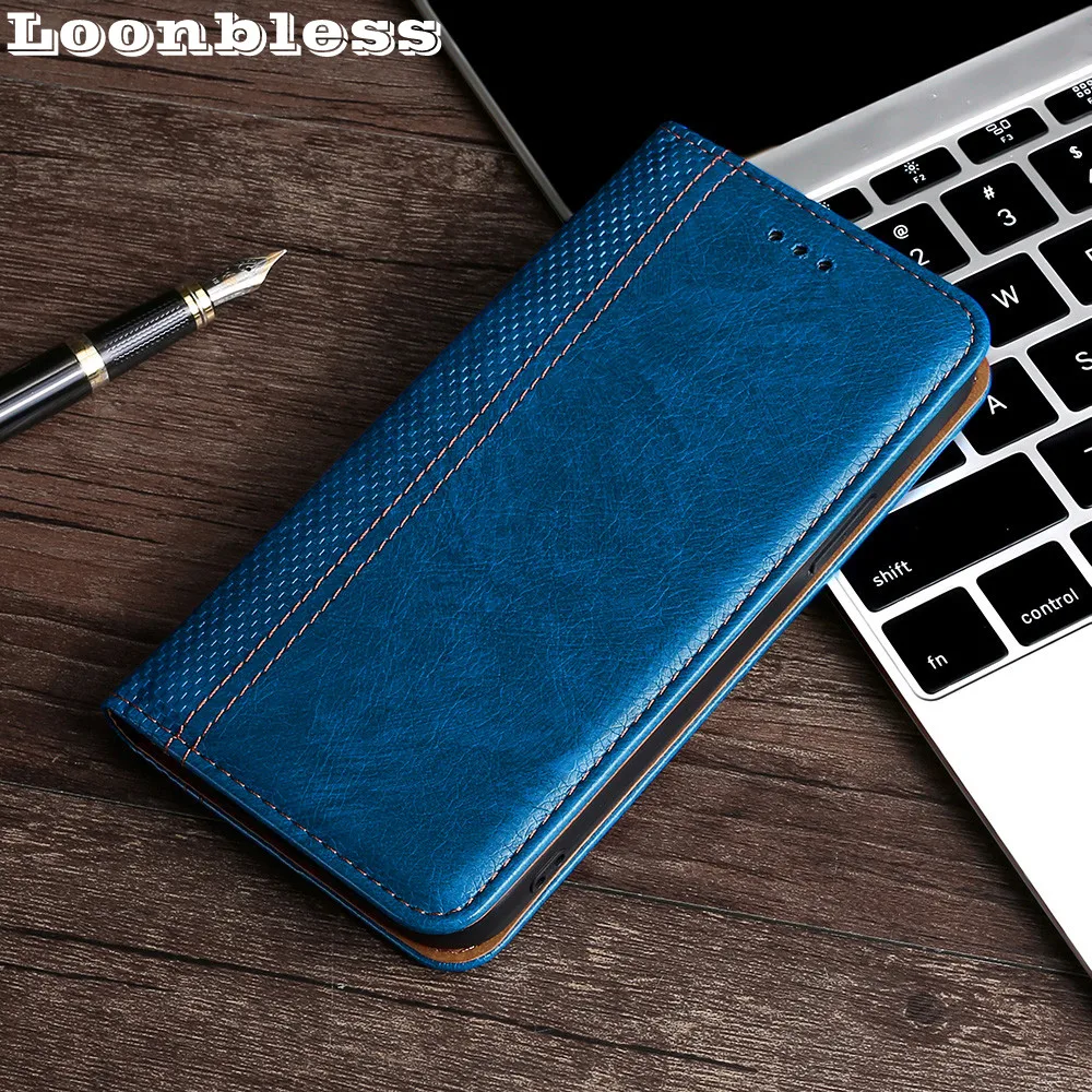 Anti-Theft Leather Flip Phone Case and Protective Cover