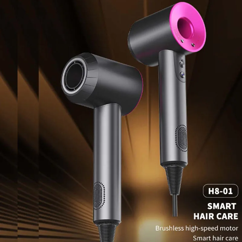 Hair Dryer Leafless Strong Power Quick Dry Travel Home Styler Negative Ionic Hairdressing Salon Tools