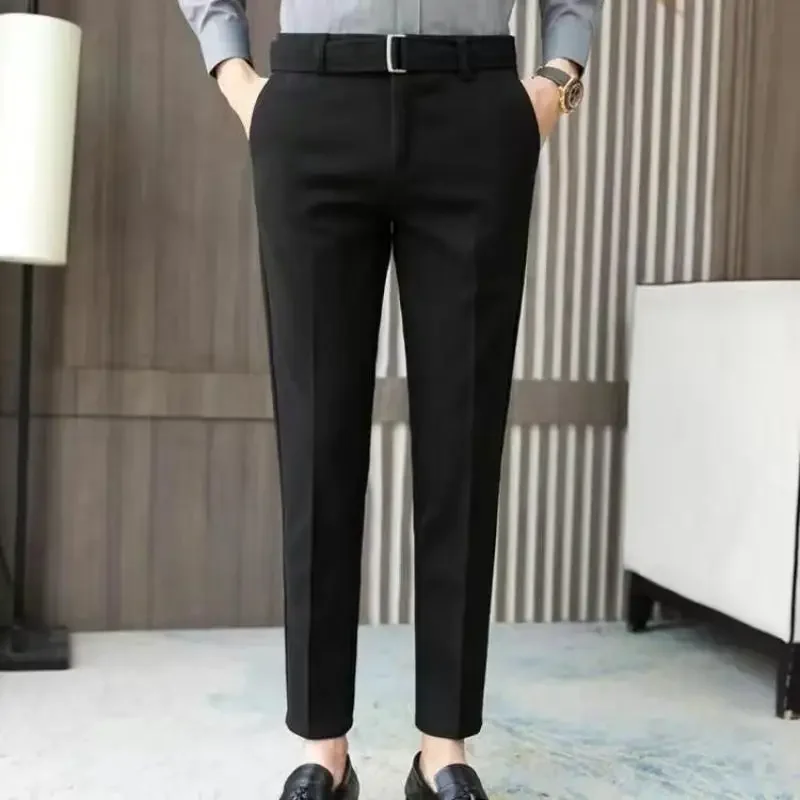 Golf Pants 2024 Autumn Men's Casual Business Trousers Breathable Straight Leg Pants Men's Golf Long Pants