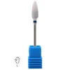 Special left-handed used ceramic milling cutters electric drill nail drill bit for removel gel polish varnish 4