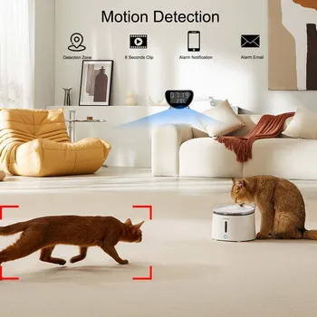 4K HD WiFi Mini Camera Clock | Wireless Charging, Remote View, Motion Detection, App, Recording for Home Security & Surveillance 6