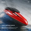 2.4G RC High-speed Speedboat With Storage Bag 10KM/H 4CH Remote Control Boat Dual Motor Outdoor Water Races Game Kids Toys Gift 4